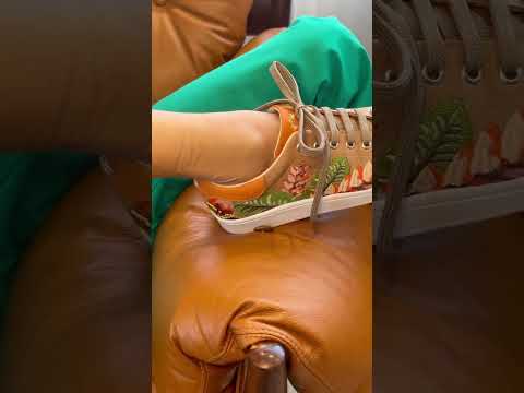 Floral Embroidered Suede Sneakers – Women Artisan – video